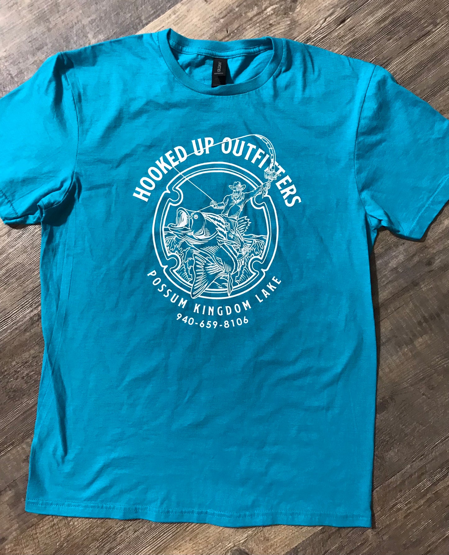 HookedUp Outfitters Comfort Colors T-Shirt Turquoise
