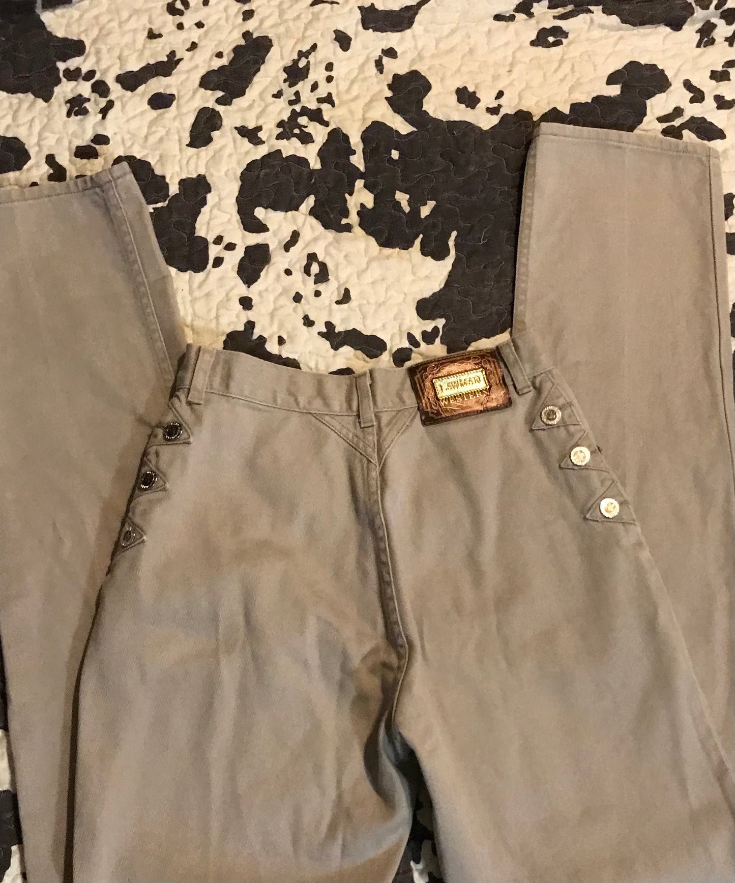 West Texas Tan Lawmans (25.5” Waist)