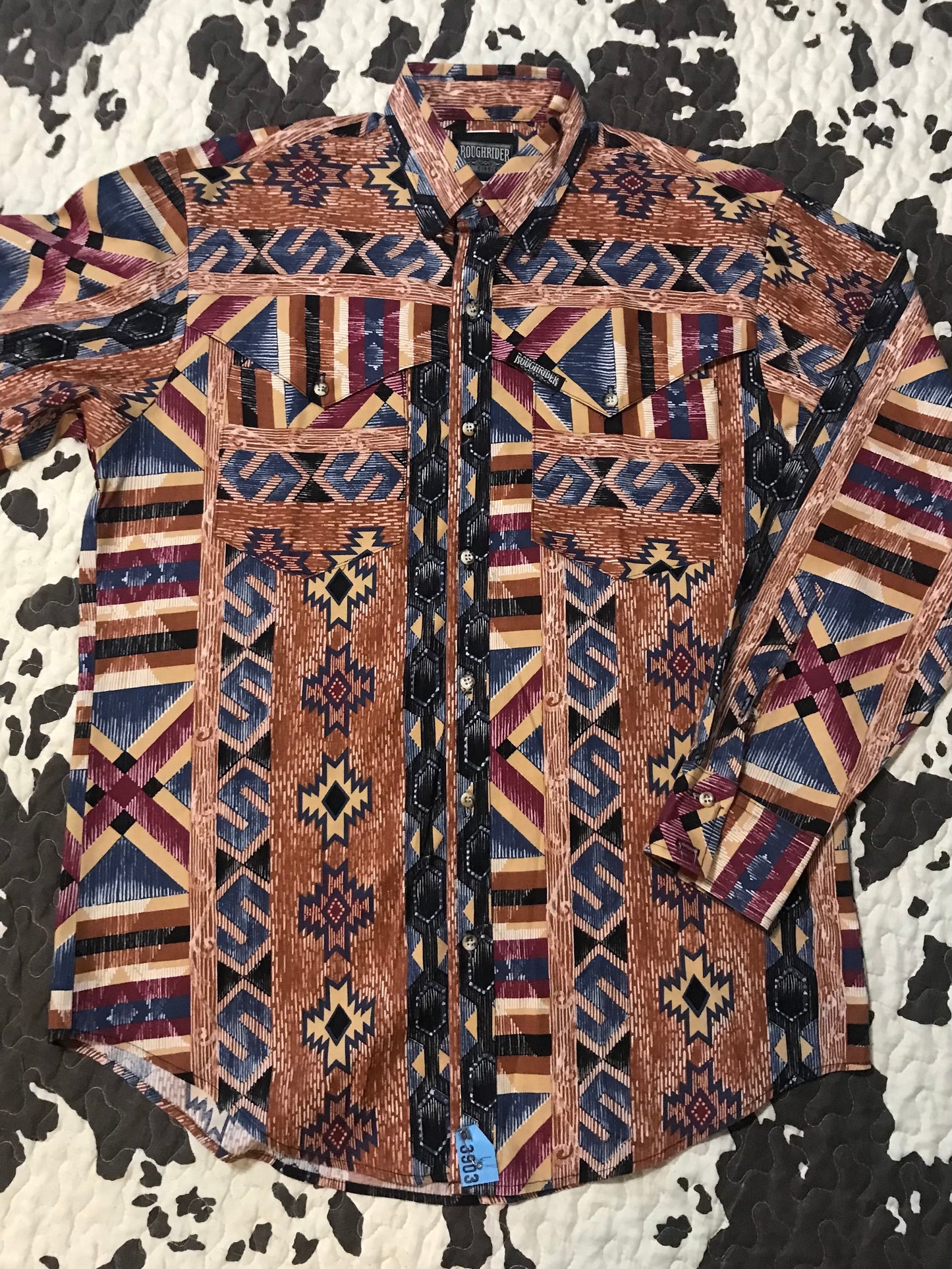 Border Town Button Down (Medium)
