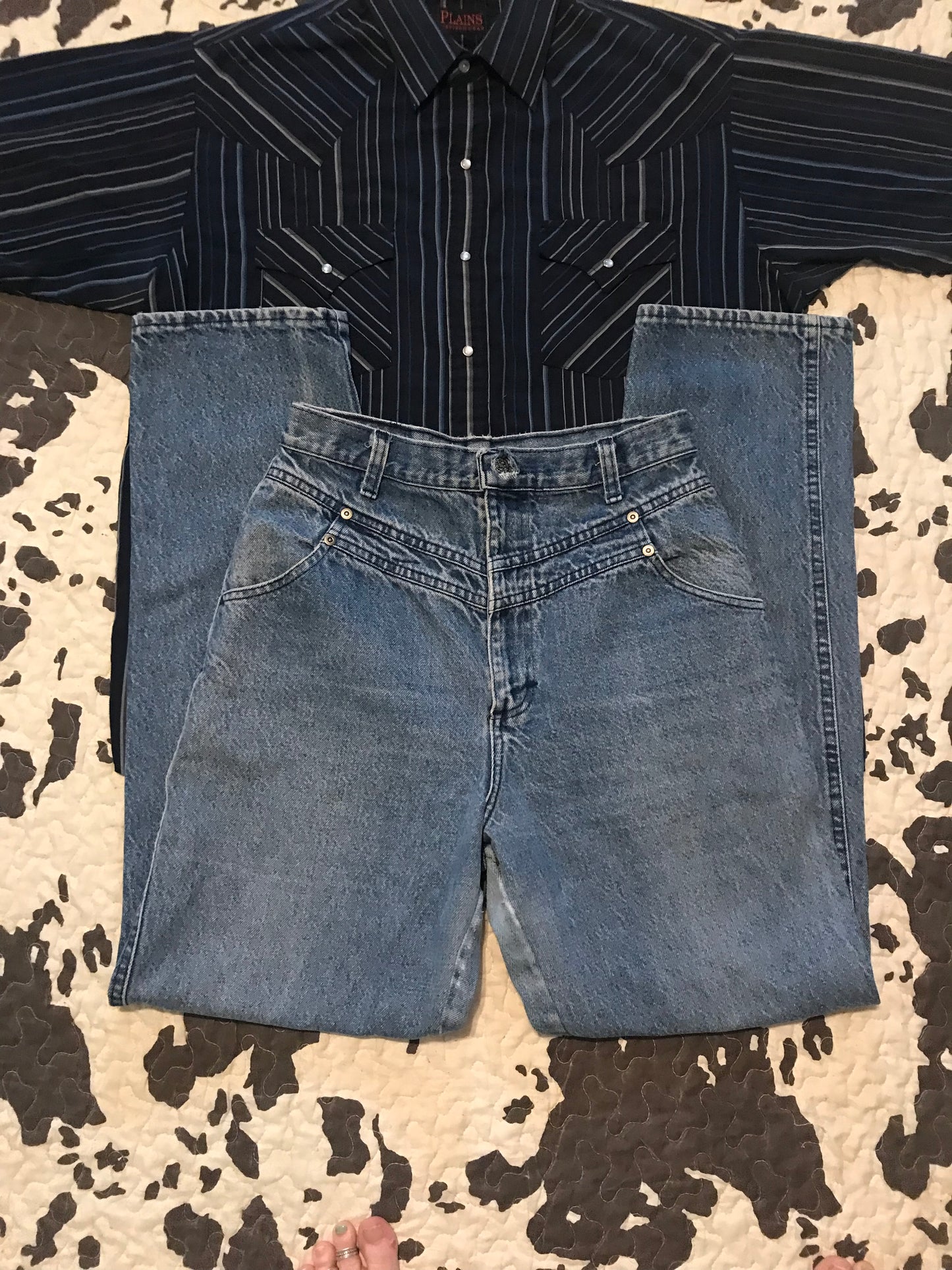 Vintage Western Groove (28”-28.5” Waist)