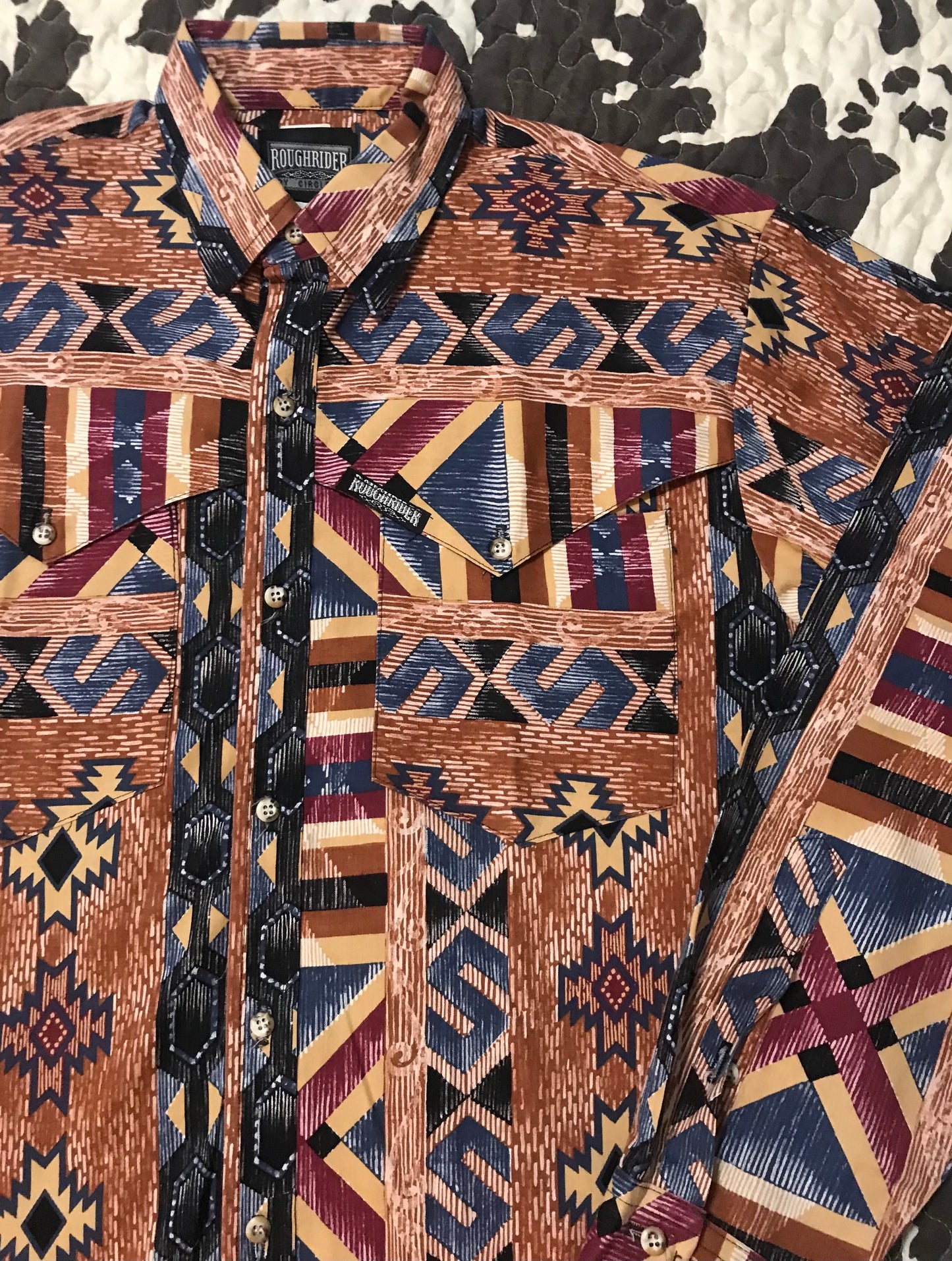 Border Town Button Down (Medium)