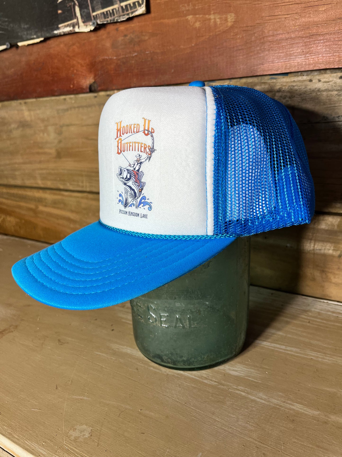 Hooked Up Outfitters Hat Turquoise