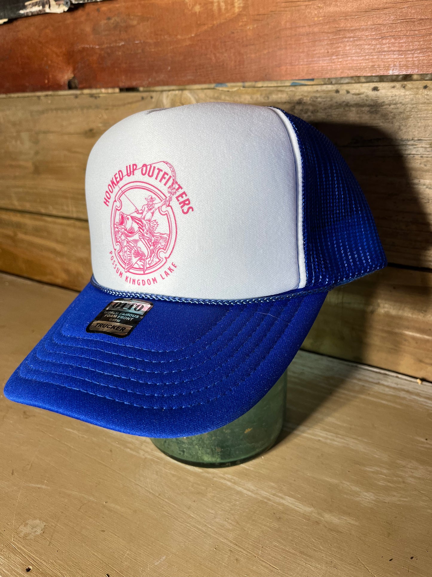 Hooked Up Outfitters Pink Royal Blue & Pink
