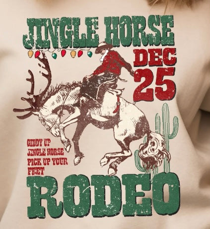 Jingle Horse Rodeo Shirt Cream