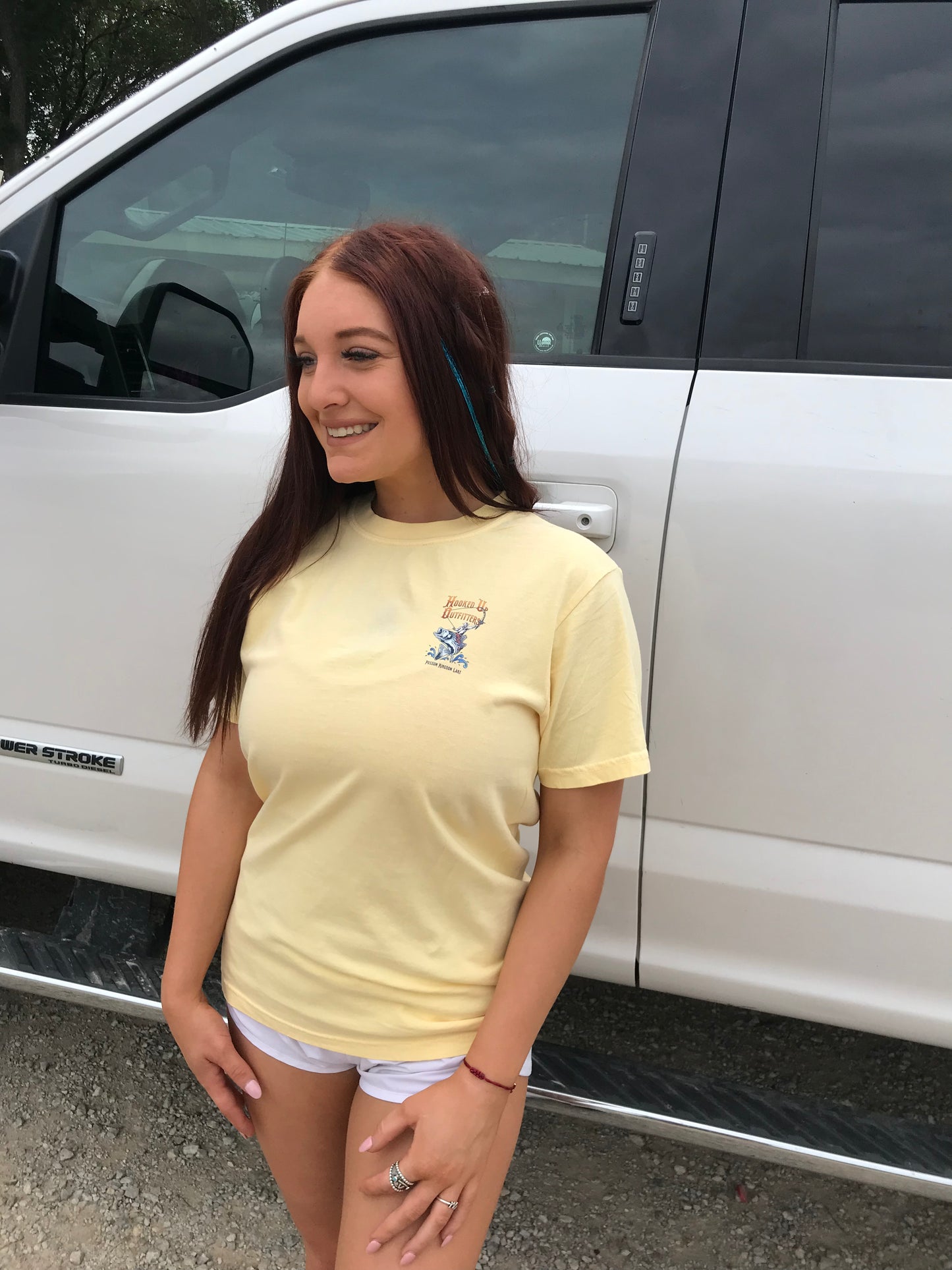 HookedUp Outfitters Comfort Colors T-Shirt Yellow