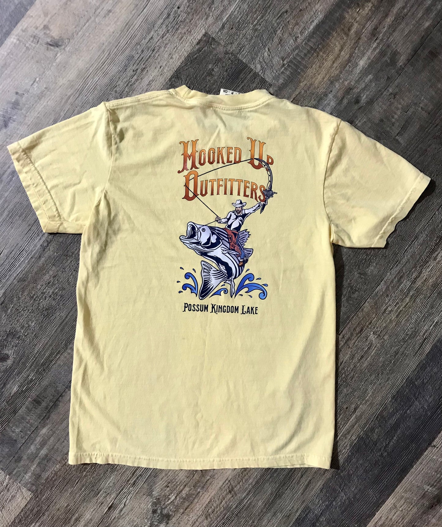 HookedUp Outfitters Comfort Colors T-Shirt Yellow