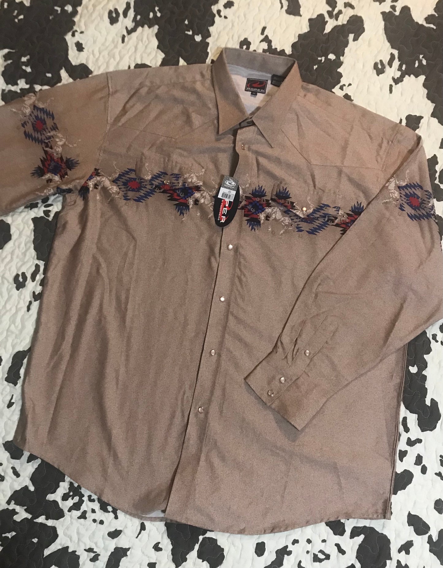New Mexico Cowboy In Snaps (2XL)