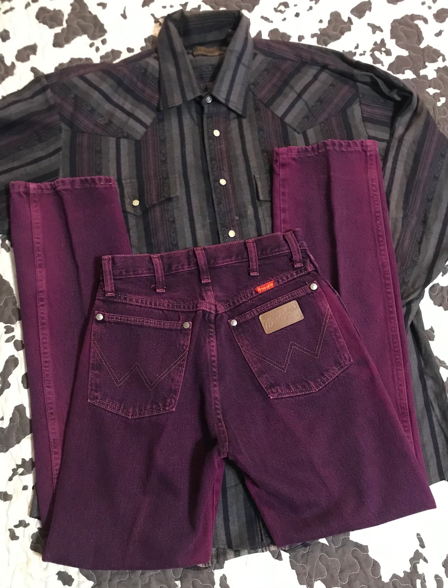 Panhandle Purple Wranglers (26” Waist)
