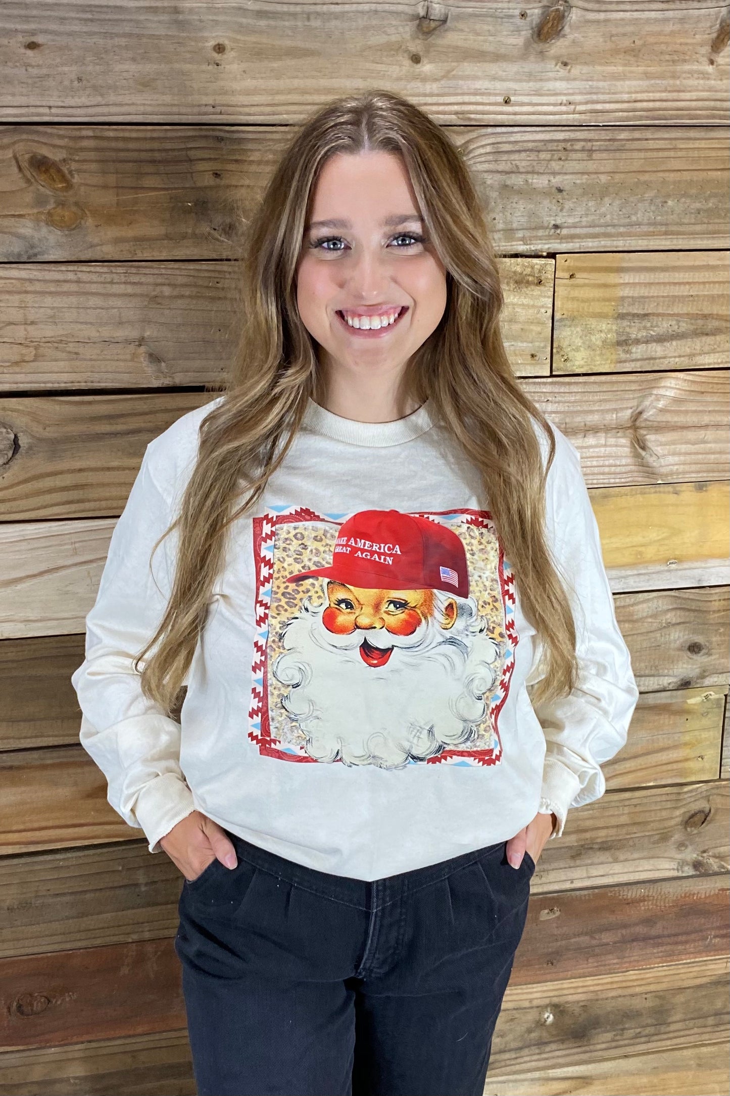 Make America Great Again Santa Shirt