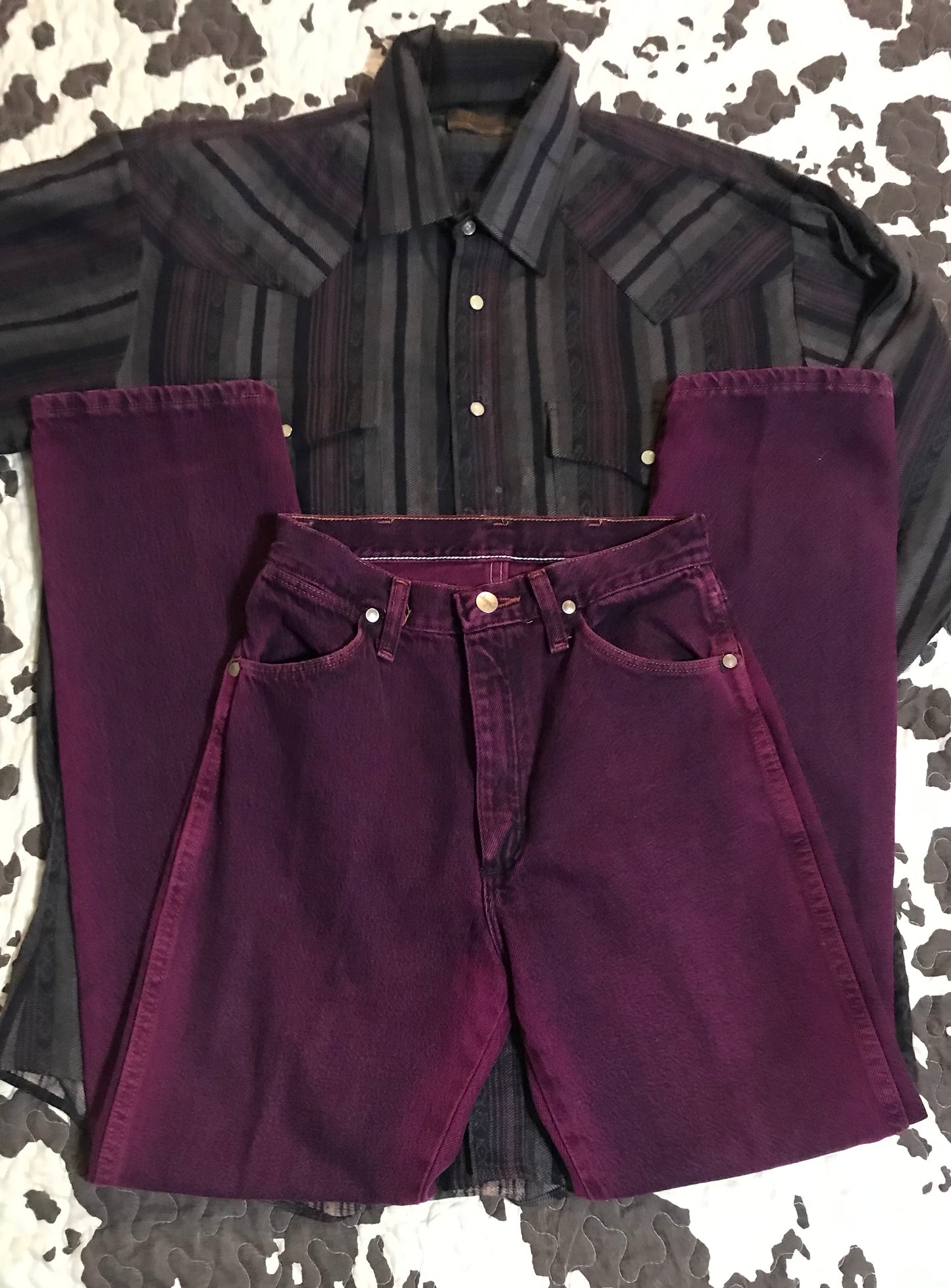 Panhandle Purple Wranglers (26” Waist)